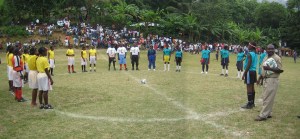 Moron Panoramic Photo Soccer